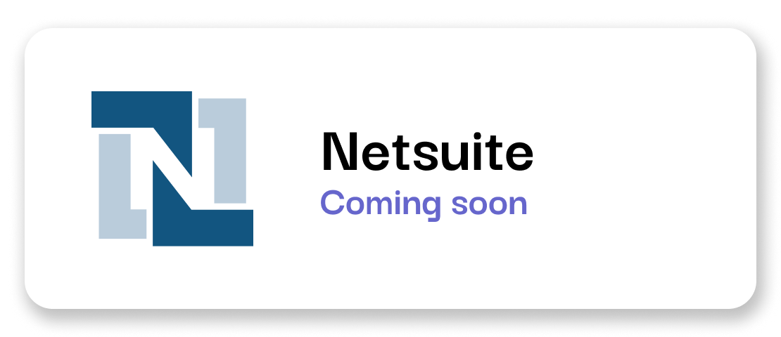 Integrations Netsuite